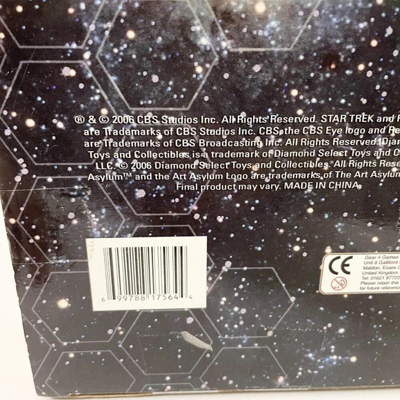 2006 Star Trek Captain Kirk with Command Chair Diamond Select Art Asylum Flaws - Picture 13 of 16